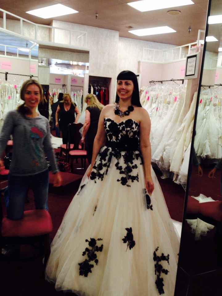 My dress arrived, yay!  Need hair advice/ideas