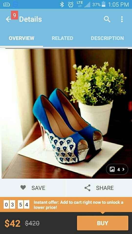 Desperately seeking Navy Blue heels.........