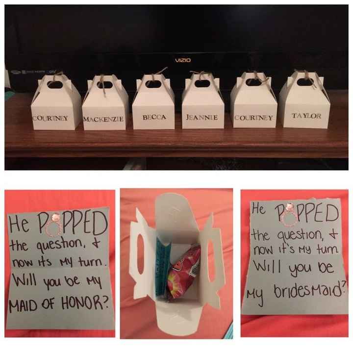 Maid of honor proposal