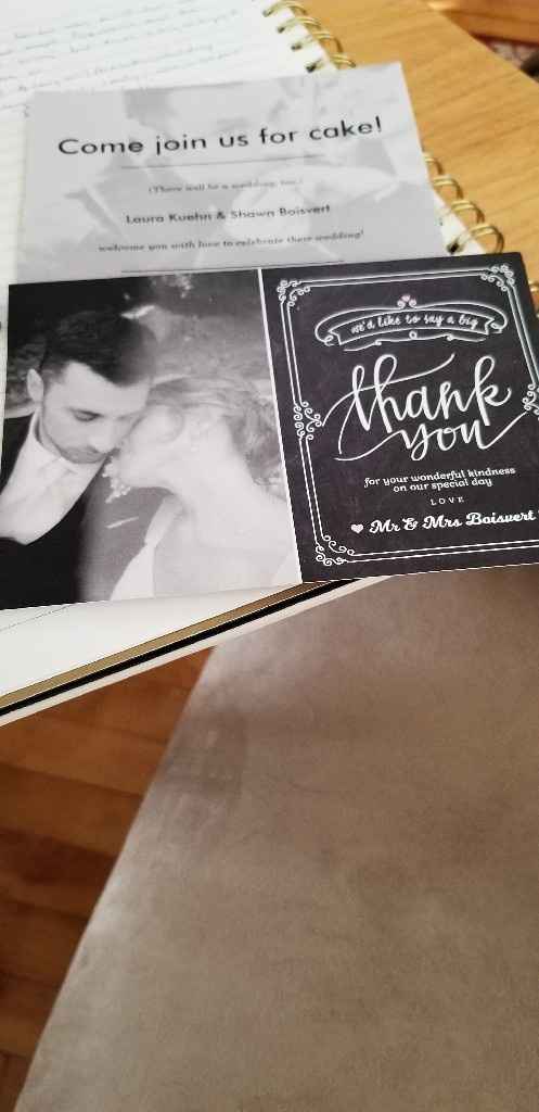 Invites and thank yous... - 1