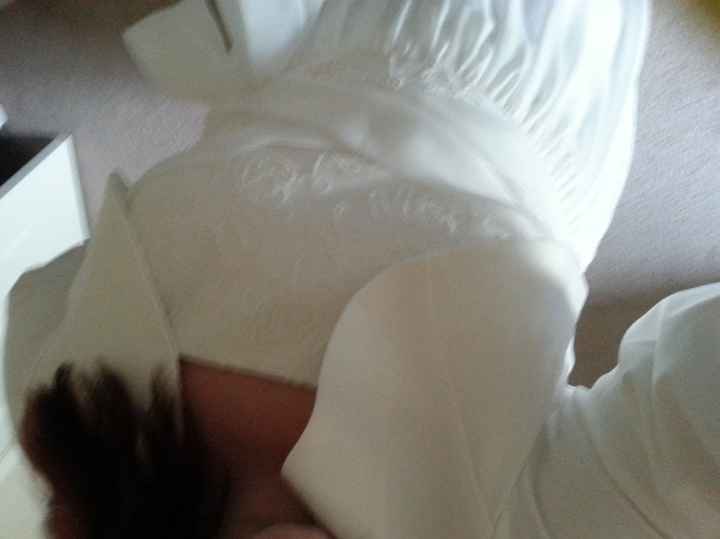 wedding dress fitted (pictures)