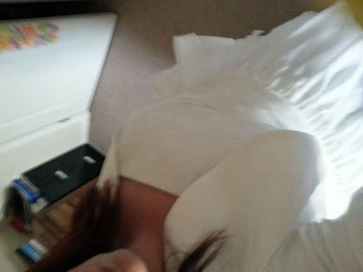 wedding dress fitted (pictures)