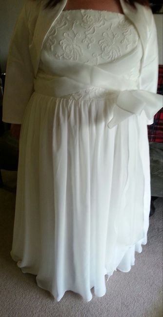 wedding dress fitted (pictures)