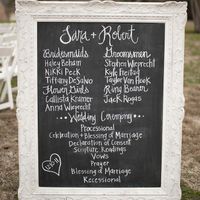 All about wedding programs...Let's see what you are doing
