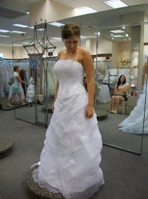 Calling all David's Bridal Brides... Let's see all the dresses and see who's dress twins! :D