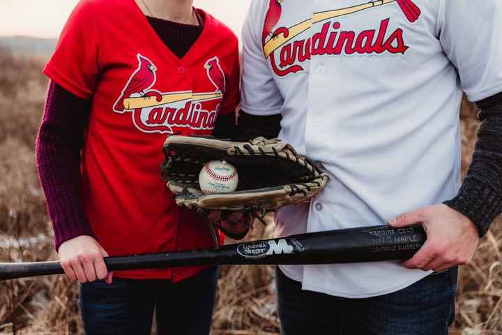We're both huge Cardinals fans!