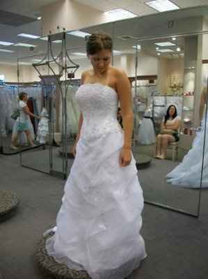 Calling all David's Bridal Brides... Let's see all the dresses and see who's dress twins! :D