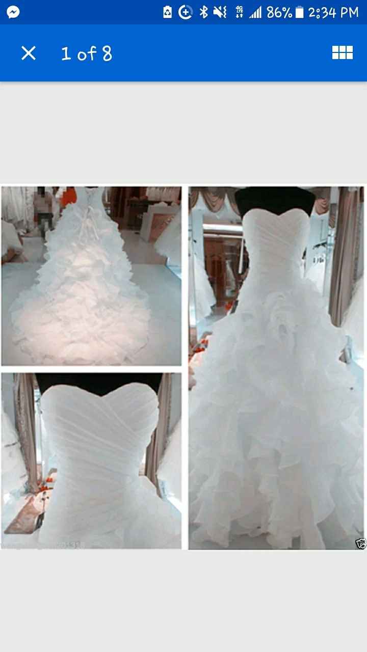 Beach Wedding Dress - 1