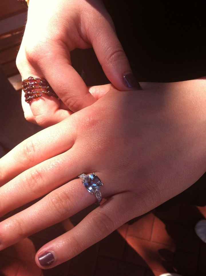 EVERYONE, show me your ring!! :)