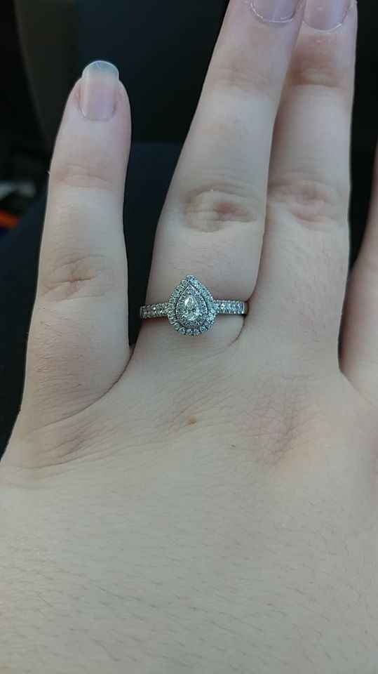 My engagement ring.
