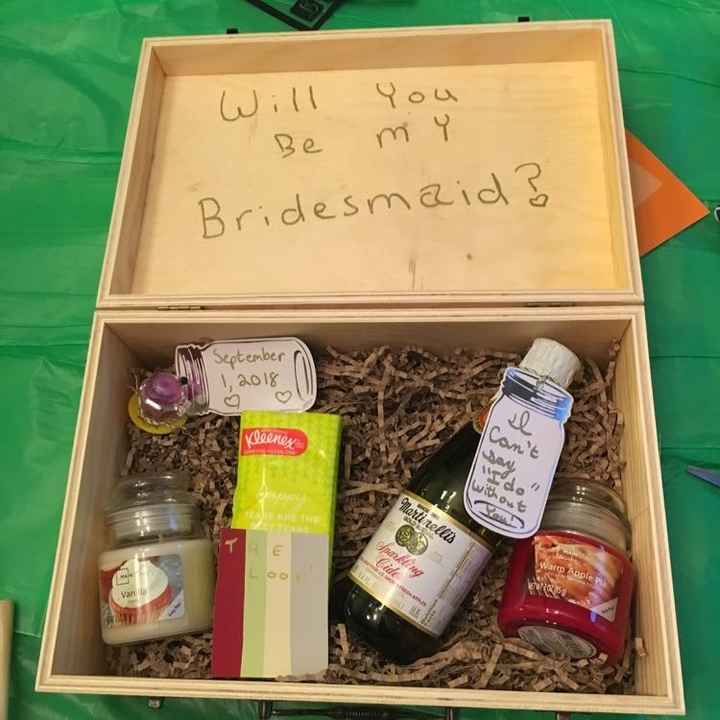Bridesmaid Proposal Box too cheap?