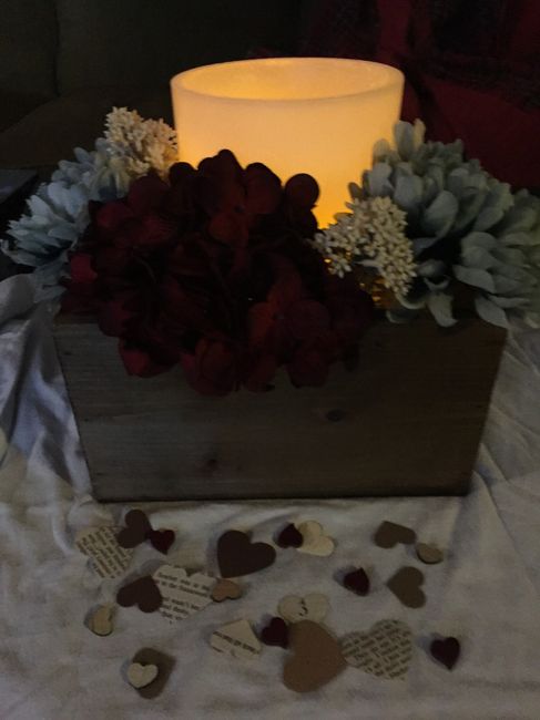 Planter box centerpieces *pics*