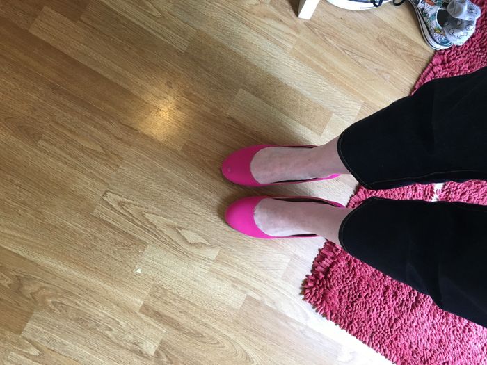 Heartbroken over small shoes