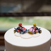 Our cake topper.