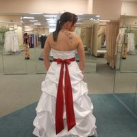 What does your dress look like? Post pics or give style number. I want to know what the trend is!