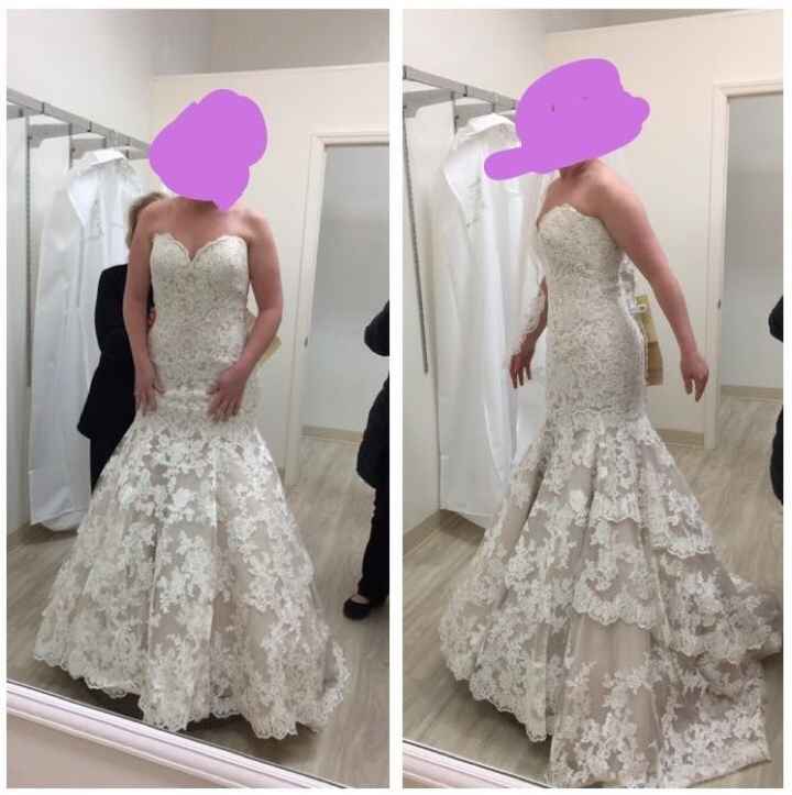 Show me your trumpet/mermaid style dress!!!