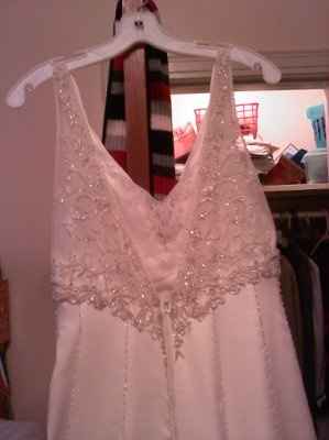 So you said yes to the dress.... now let's see it! :)