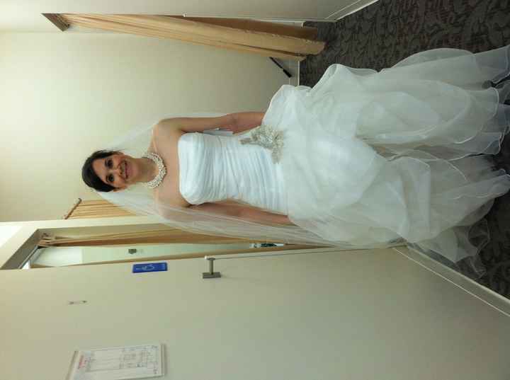 Got my dress today!!  Now I need jewelry help...