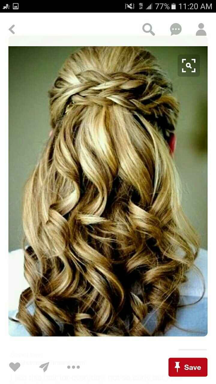 Show me your wedding hair!