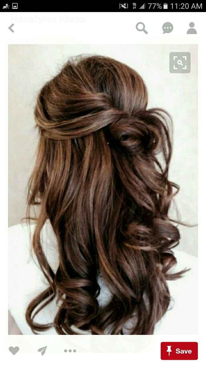 Show me your wedding hair!