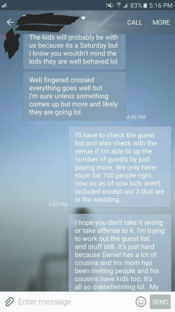 I didn't know how to respond...