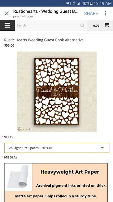 Guest Book Ideas?!