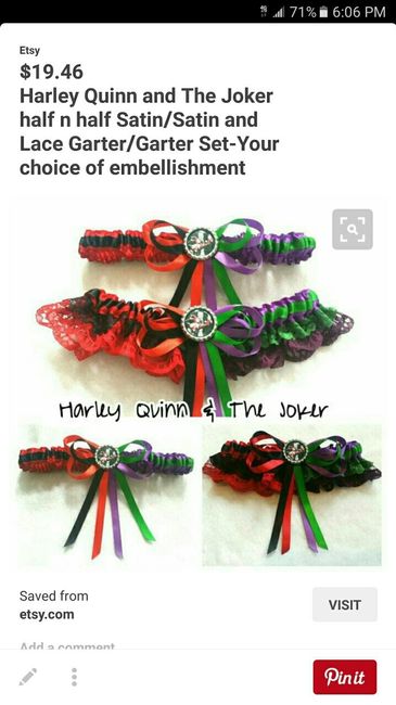 What kind of garter to get?