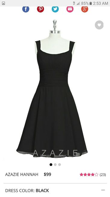 BM dresses! Let's see yours!
