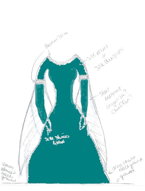 Anyone here not wearing a white dress?