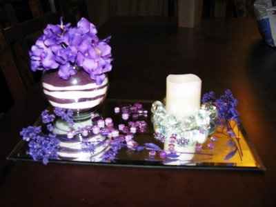 First attempt at centerpieces!