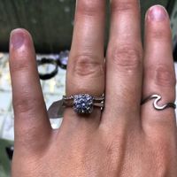 i got my wedding band! Show me your beautiful rings! - 1