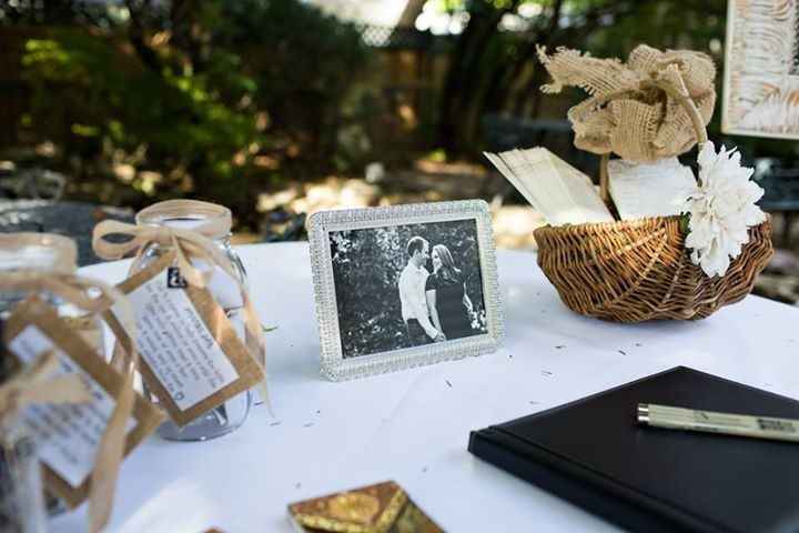 Guest Book Table