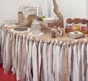 Do you think this is a cute table cloth to put on the sweetheart table and along the stage area? *pi