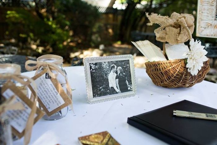 Guest Book Table