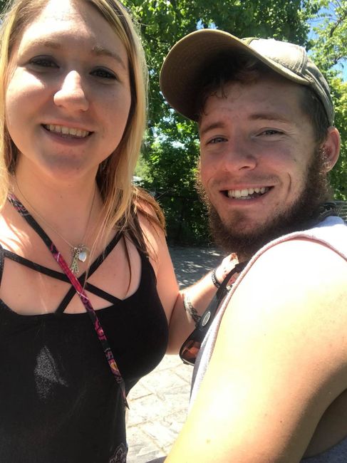 Our first vacation together