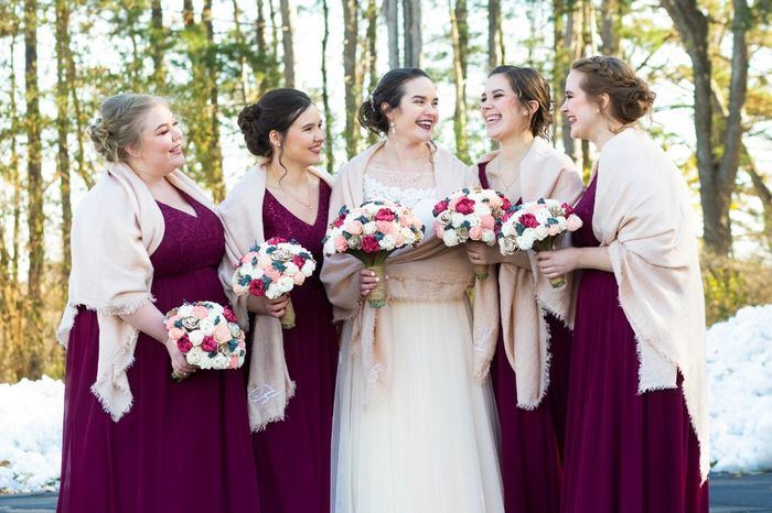 Winter wedding... not winter dress - 1