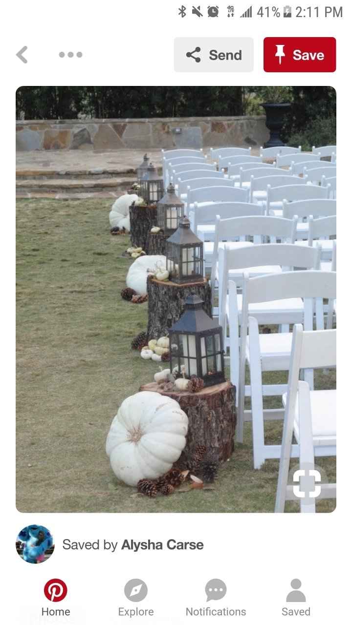 Share your wedding aisle for the ceremony - 1