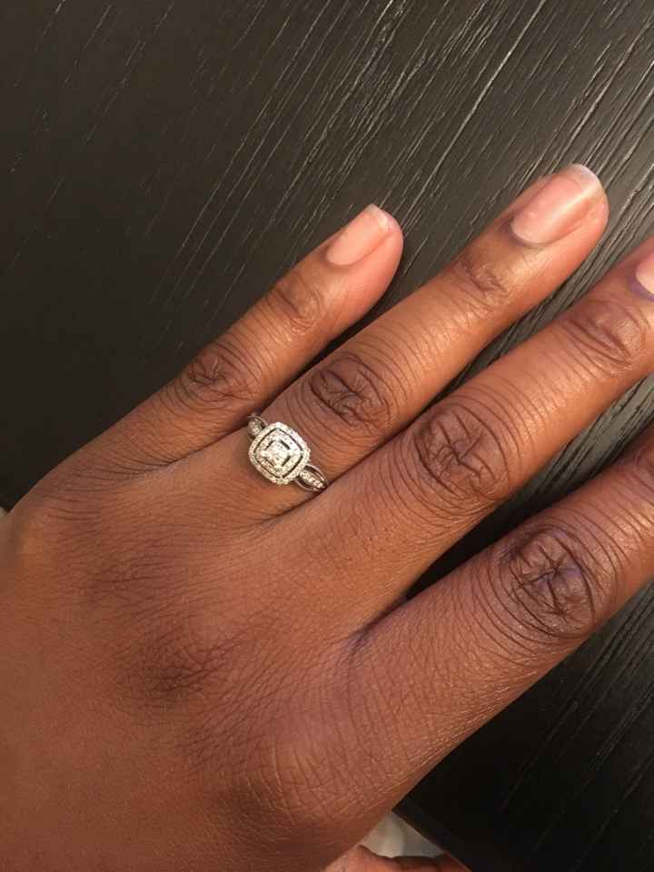 Diamond vs. gemstone vs. cubic zirconia - 1