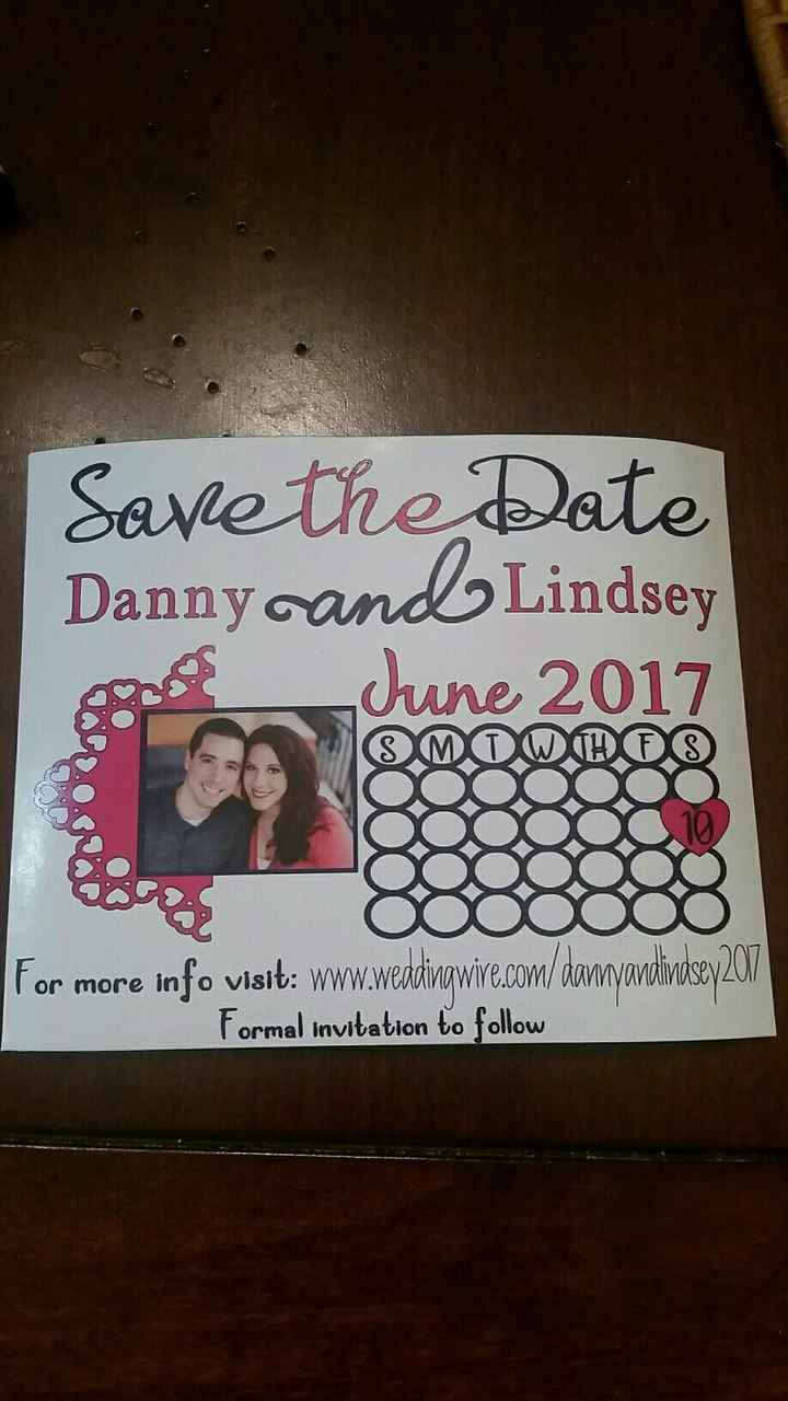 STDs/Invitations: Show them off!