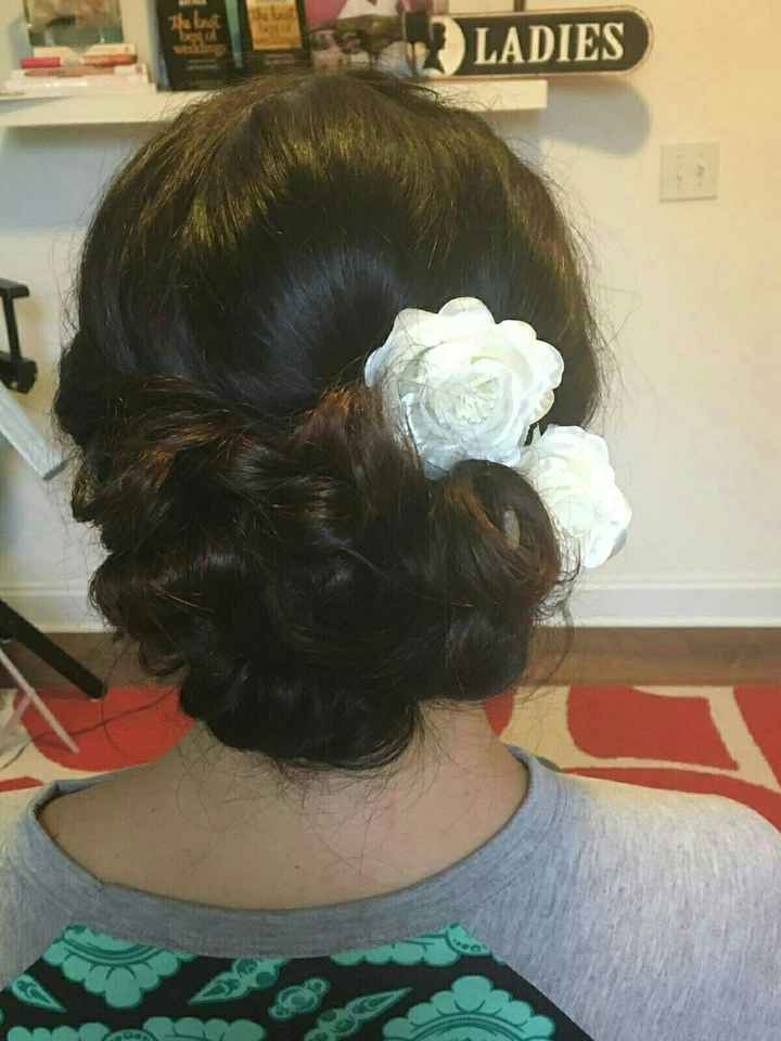 Let's see your wedding hair!