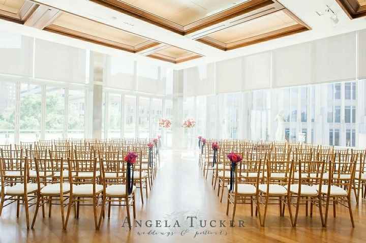 Can I see pics of your aisle/ceremony decor and wedding arbors?