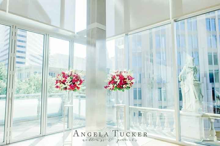 Can I see pics of your aisle/ceremony decor and wedding arbors?