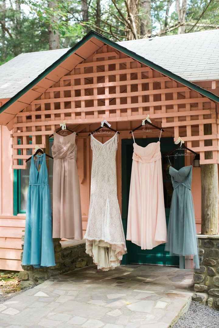 Did anyone regret letting their bridesmaids pick their own dresses?