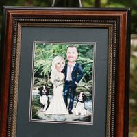 Ordered our alternative guest book