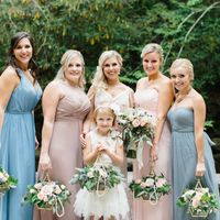 What will your bridesmaids be holding???