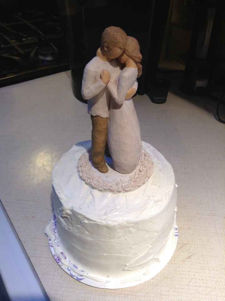 Cake Topper with Cake Question
