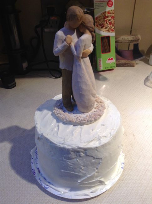 Cake Topper with Cake Question