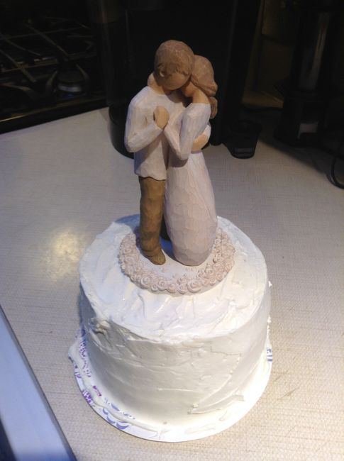 Cake Topper with Cake Question
