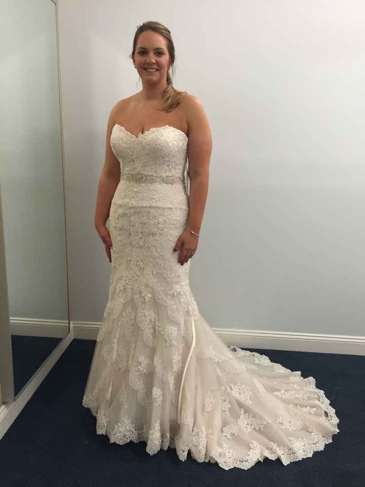 Dress over budget...opinions!
