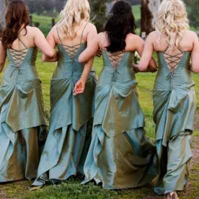 Getting married in a bridesmaid dress